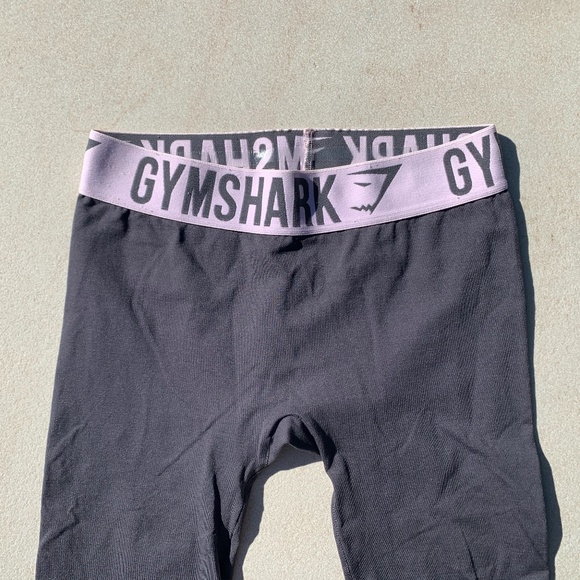 Grey XS Gym Shark Leggings - Picture 2 of 5
